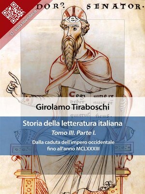 cover image of Storia della letteratura italiana del cav. Abate Girolamo Tiraboschi &#8211; Tomo 3. &#8211; Parte 1